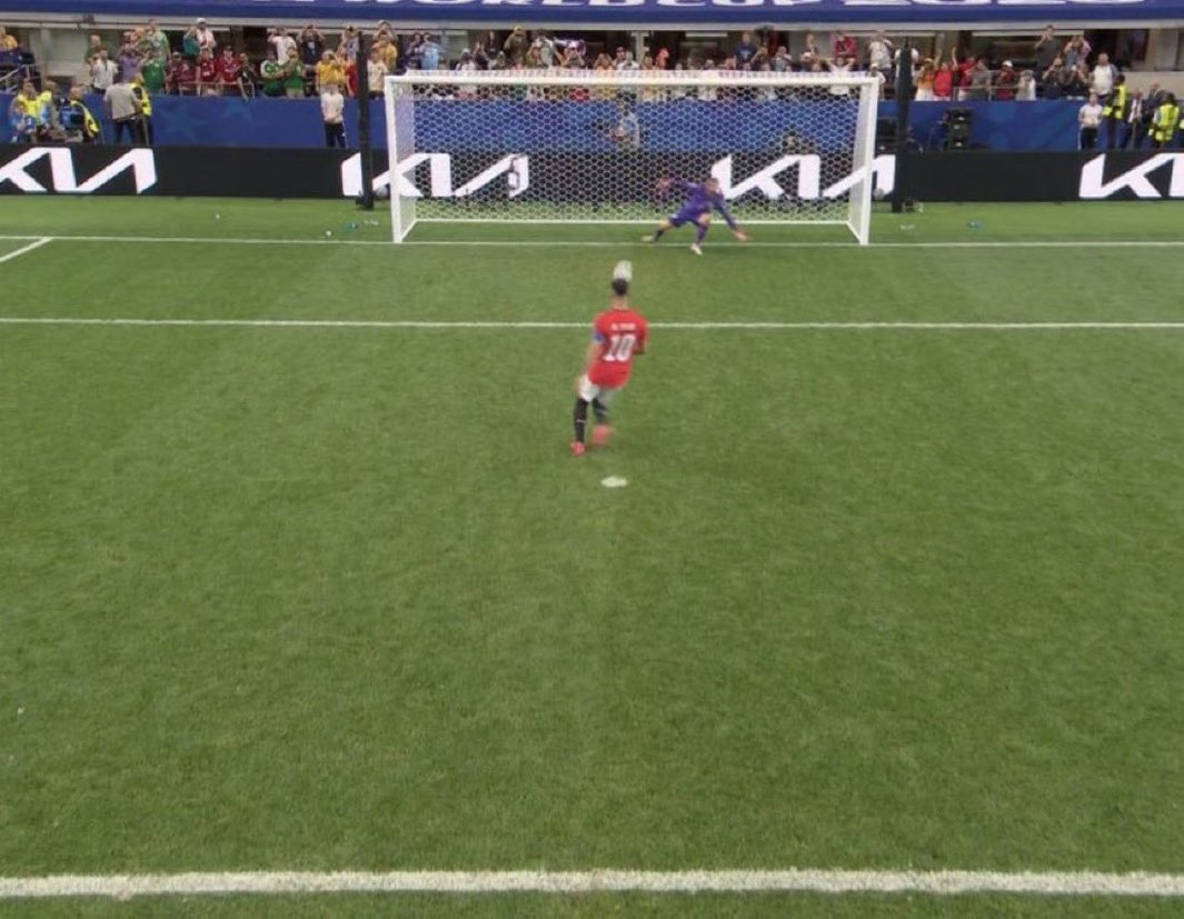 totalsane's tweet photo. BREAKING🚨: Thierry Henry on Egypt win against Australia & Mo Salah penalty 

"When I saw Mohamed Salah walk up to take that penalty, I was thinking, 'Surely not.' Then he does a Panenka. In that moment, you're not just taking a penalty you are making a statement.
People only celebrate a Panenka when it goes in. If it doesn't, they call you arrogant, disrespectful, irresponsible. That's football.
What impressed me wasn't the technique; it was the courage. To attempt that in a World Cup knockout match, with millions watching, against Australia, knowing your country's hopes are on your shoulders... that's pressure very few players can understand.
If he misses, everyone is talking about the decision instead of the player. The headlines would have been brutal. They'd say he cost Egypt the game because he tried to be clever.
But that's the difference with the truly elite players. They trust their ability even when the consequences are enormous. Salah didn't panic, he committed to his decision completely.
That's why I respect it. Not because it was a Panenka, but because it showed unbelievable confidence under the biggest pressure. Football remembers courage when it succeeds but it often forgets the bravery it takes to even attempt something like that."