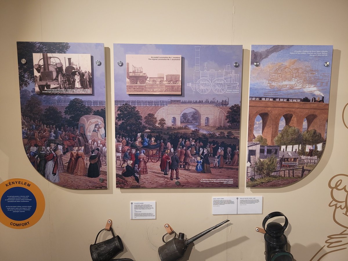 THR_Shrek's tweet photo. the Top floor of the building goes through railways from the S&amp;D in 1825 to current day with the Japanese Shinkansens, it was fascinating to go the history of other countries as well as what designs they went with compared to the UK and the roles other countries railways had https://t.co/aItuqDxtFu