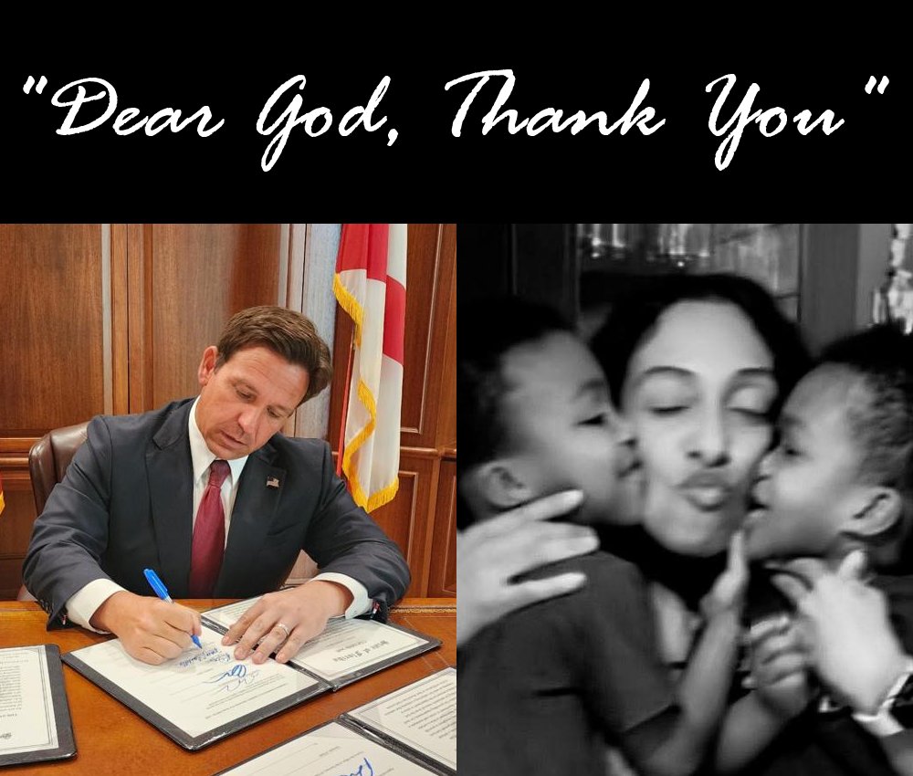RealSpikeCohen's tweet photo. I have some incredible news to share.

But first, you need to know this part: HB47 is now the law in Florida thanks to @GovRonDeSantis signing it. It protects innocent parents from being falsely accused of abuse and having their children taken from them by introducing some much-needed due process. We pushed for it to pass, and it did.

HB47 was originally called Patterson's Law. It was named after Michael and Tasha Patterson, whose twin boys and older son were taken from them after they were falsely accused of abusing them. The twins continued getting worse under DCF care, because they have Ehlers-Danlos Syndrome, which explains all of their injuries.

Every medical professional who has looked at the case, including DCF experts, have concluded that the injuries were caused by their illness, not abuse.

Despite this, DCF adopted the twins out to another couple, and the state is still threatening to prosecute them. Even after the law that was written for their case passed.

Now, here's the incredible part.

When Tasha Patterson first heard that HB47 had passed, here was the first thing she said:

"Dear God, thank You for putting us in position to force change."

This mother's children were wrongfully taken from her and her husband and given to another family. She still faces criminal charges for abuse that didn't happen.

A law was passed in her name, due in large part to her passionate advocacy, to prevent this terrible thing from happening to other parents. But because it isn't retroactive, she is still fighting for her children, and for her freedom.

And what was her response?

"Dear God, THANK YOU"

This woman, her husband and her children have gone through a nightmare that few of us could even imagine. And her first response was gratitude that she is being used to save so many others from that same nightmare.

There is grace. And then there's this kind of grace.

This woman needs her boys back.

Folks, I'm not going to rest until Tasha and Michael have their kids back and this nightmare over for them.

Step one is to get these charges against them dropped.

Below, I'll tell you how you can help for free and with just a minute or so of your time.