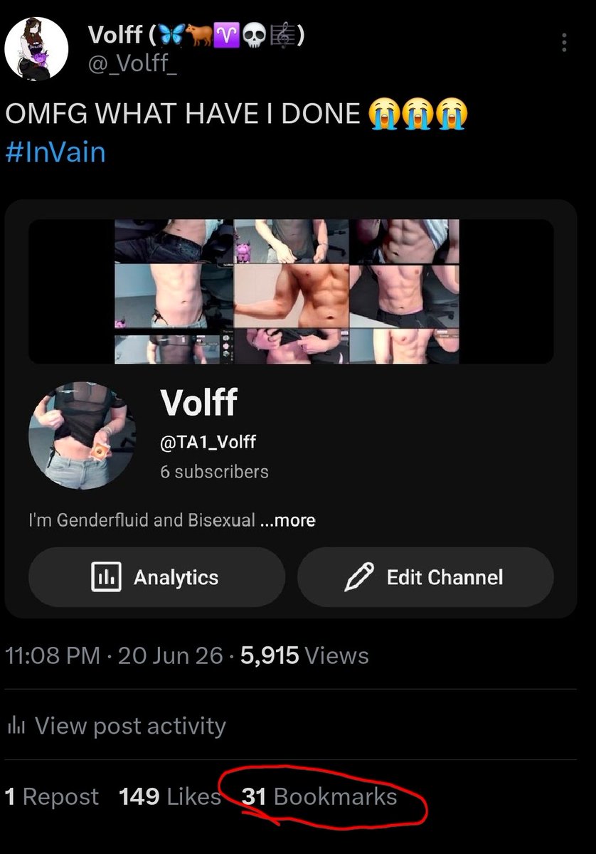Volff (🦋🐂♈️💀🎼) tweet media