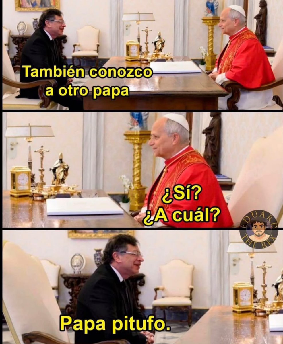 Anibalpalencia2's tweet photo. Eso si es verdad, conoce otro papa. https://t.co/VJmlHnbQdd