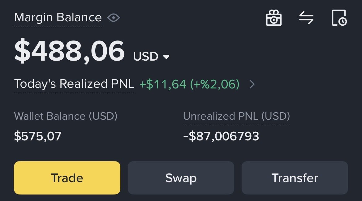 johnyilm's tweet photo. GUN 7 ozeti 
7. Gunun sonunda 500 dolari 575 dolar yapti bot .Tam olarak %15 buyudu . Btc nin ne yaptigiyla ilgilenmeden ekrana bile bakmadan kazandigimiz yuzdelik para bu. Yarin kasayi 5.000 dolara cikaracagim. Birazda gunluk karlar istahimizi kabartsin#tradingbot https://t.co/vIEagH0iCK