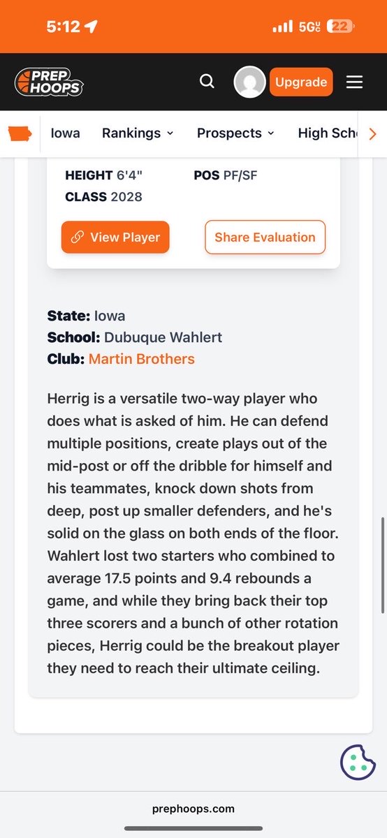HerrigReid's tweet photo. @tonysroe @PrepHoopsIA @MartinBrosAAU @EliotClough Looking forward to the upcoming season this winter! https://t.co/NDBXWohCg7