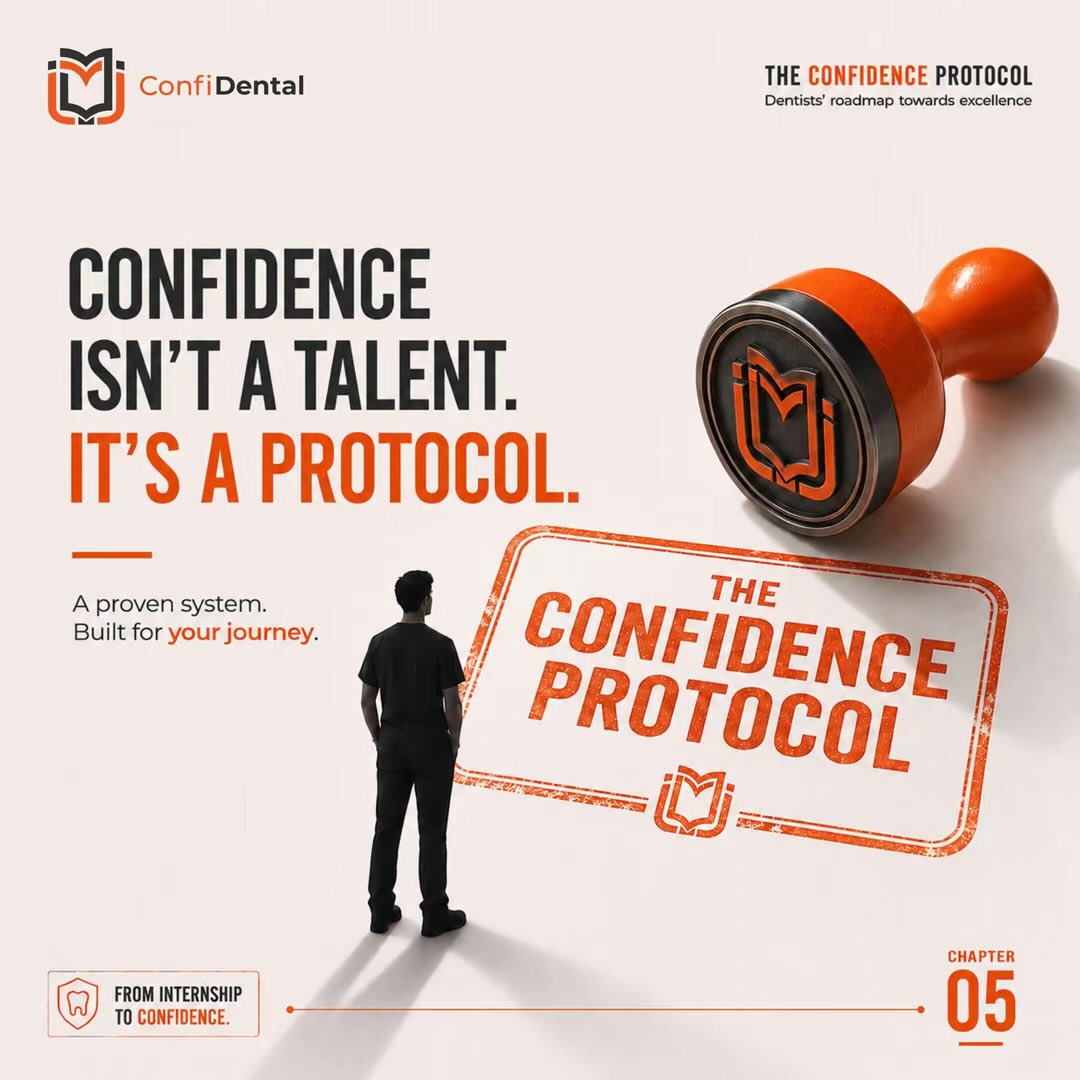 ConfiDentaledu's tweet photo. Confidence isn’t a personality trait
It’s not something some people are born with
while others spend their whole careers faking it
Confidence is a sequence
A protocol.
Something that can be learned, practiced and owned
That’s what we built
📍 Alexandria August 27 
📞 01558255956 https://t.co/kYy2MtXEuv