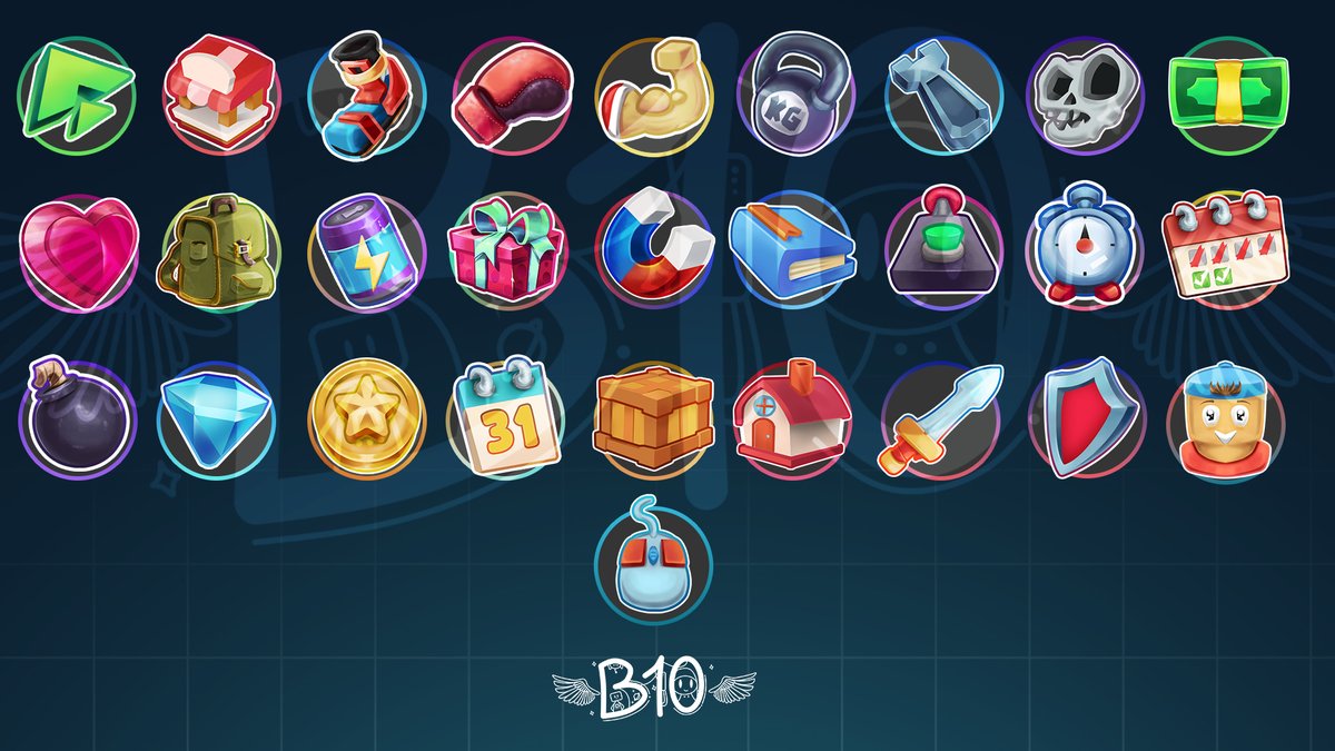 B10_Productions's tweet photo. ๐จBasic Icons Pack
๐ฐ Price: 5,000 Robux
โ
30 unique icons
โ
Ready to use
join the server for more information : https://t.co/MABJ0AyZm5
DM on Discord: _b10 if you're interested
#Roblox #robloxart #GameIcon https://t.co/0zpBzOvdpO