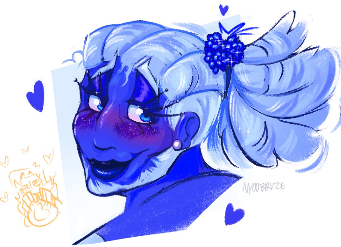nyoo_briize's tweet photo. bluetyful #deltarune #blellow https://t.co/VVteM0014e