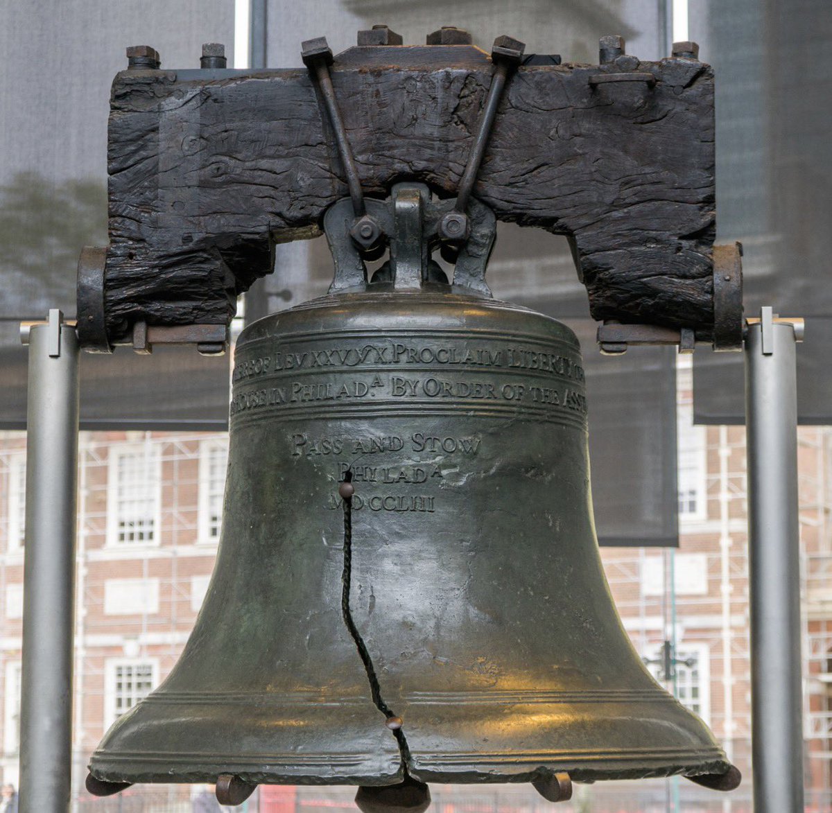 RabbiWolpe's tweet photo. "Proclaim liberty throughout the land unto all the inhabitants thereof" (Lev. 25:10). Happy 250th America- from the tradition that provided your first inspirations. #ShabbatShalom https://t.co/1OXnmY2Cst