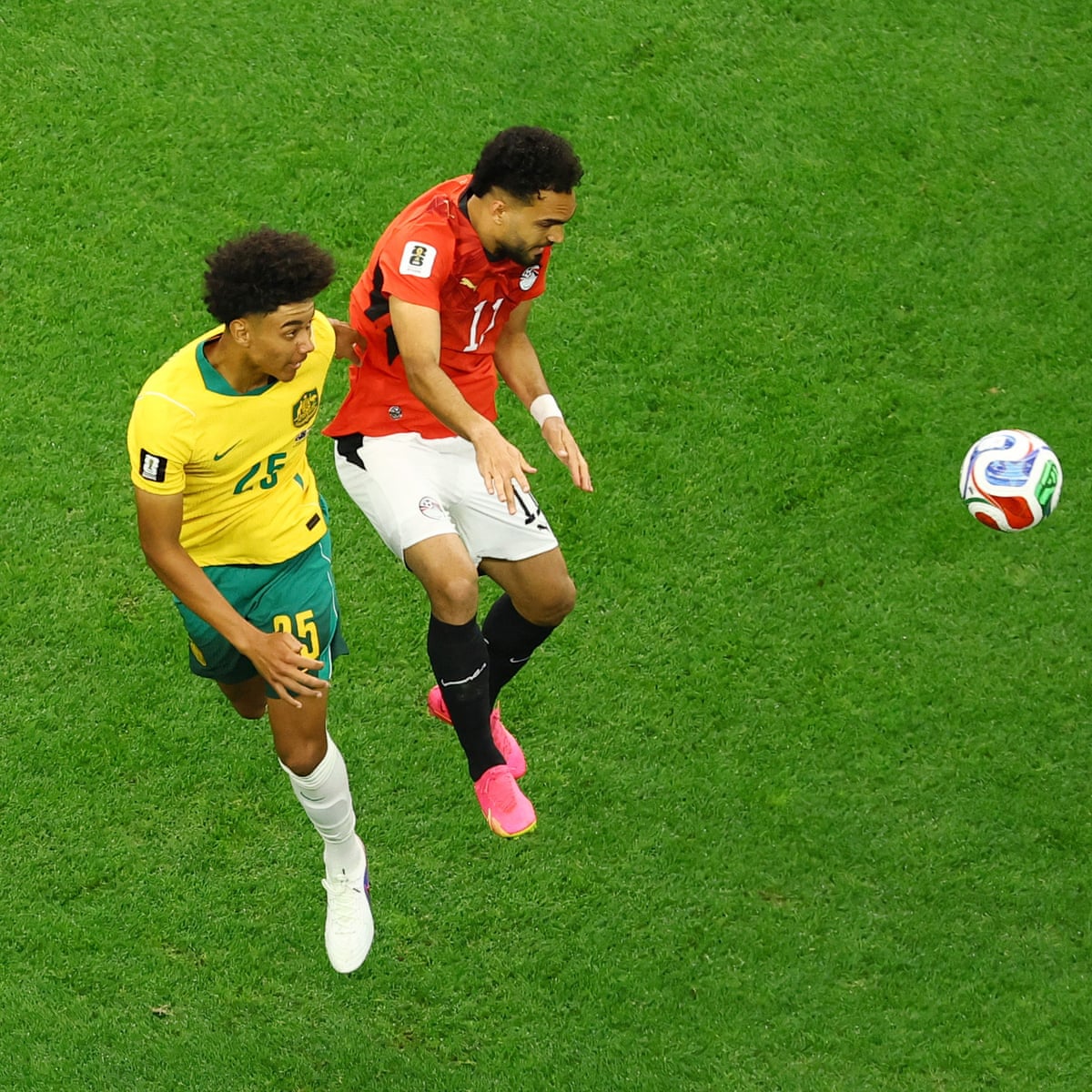 germain_rda's tweet photo. SALAH’S EGYPT ARE THROUGH! 🇪🇬

Egypt advances to the #WorldCup2026 knockout rounds after a thrilling 4-2 penalty shootout victory over Australia! What a game. ⚽🔥 #WorldCup #Egypt https://t.co/WCbKuzBoHE