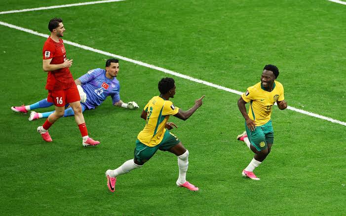 KigaliUpNews's tweet photo. SALAH’S EGYPT ARE THROUGH! 🇪🇬

Egypt advances to the #WorldCup2026 knockout rounds after a thrilling 4-2 penalty shootout victory over Australia! What a game. ⚽🔥 #WorldCup #Egypt https://t.co/i2Bu1C4GIa
