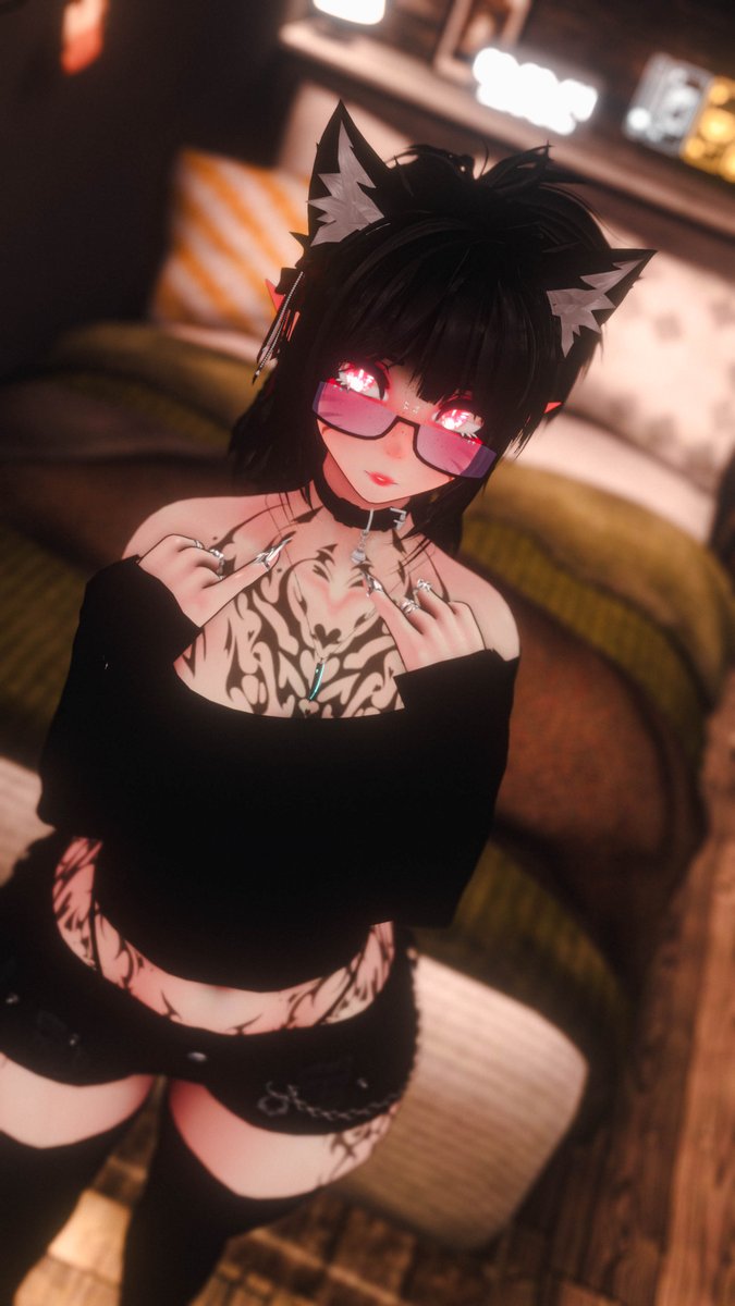 XoXo140_VR's tweet photo. It's the one place I can finally be myself ;>
World:lumes
#VRChat #VRChatPhotography #VRChat自己紹介カード #VRChatworld紹介 #vrchatworld #VRChatフレンド募集 https://t.co/Y7MhAfuFjh
