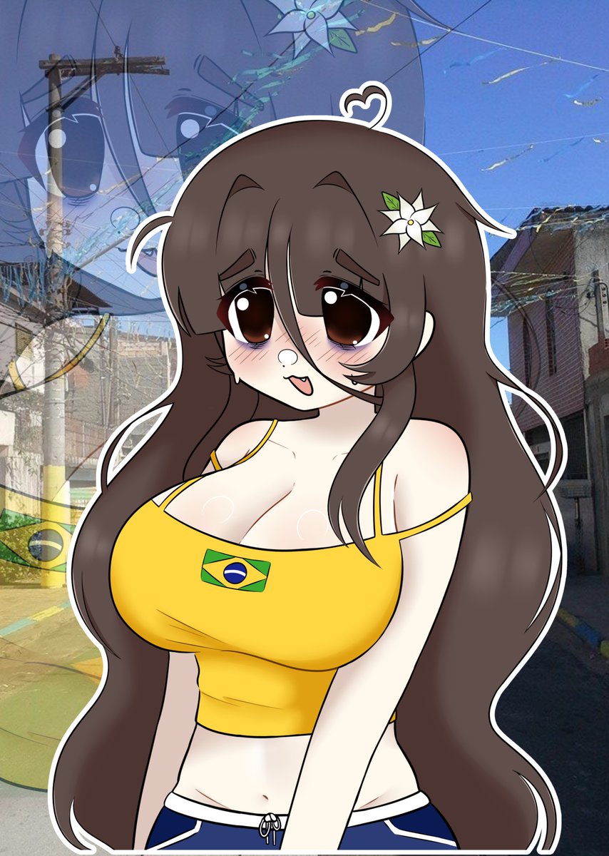 BurrinhaVtuber's tweet photo. BRASIL IL IL IL!!! 🇧🇷🇧🇷
Entrando na trendzinha da @FenekoAmy! https://t.co/6Zl4EzQBRo