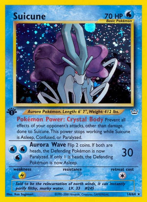 ThePayDayVault's tweet photo. Quite literally a Ken Sugimori masterpiece...

Are these the best Entei, Suicune, and Raikou cards ever?

🔥💧⚡️ https://t.co/JIpVi15OqX