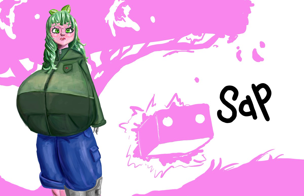 broinylovintaco's tweet photo. Sap redesign, for my ScrapRats story. so here you are. 
#artㅤㅤㅤㅤ https://t.co/3L7bKZaimU