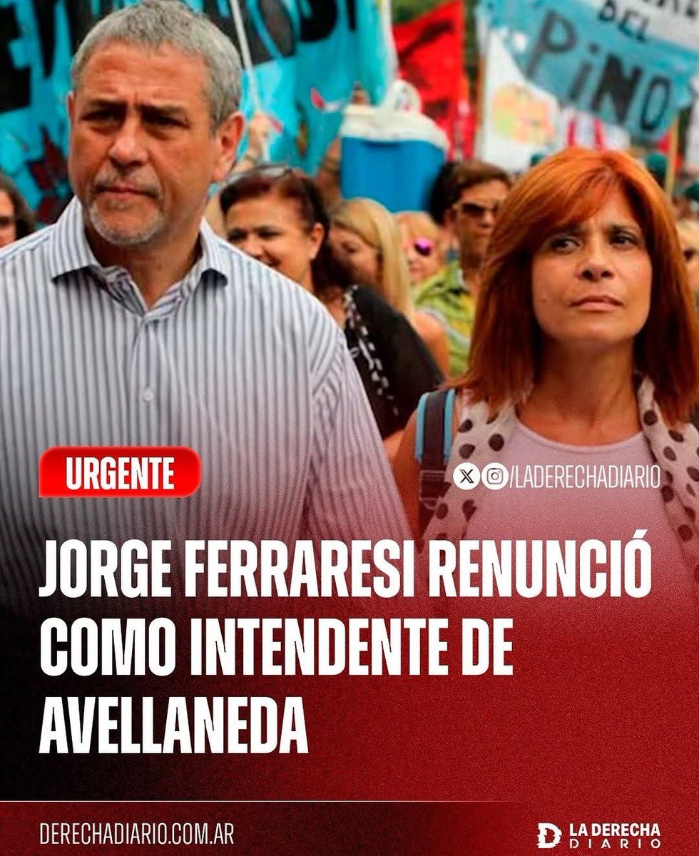 PalmieriWarren's tweet photo. Renunció Ferraresi como intendente de Avellaneda 
Pero dejó a la mujer @magdysierra que era la jefa de gabinete 
BIEN KUKA
TODO QUEDA EN FAMILIA https://t.co/XAofd84NlN