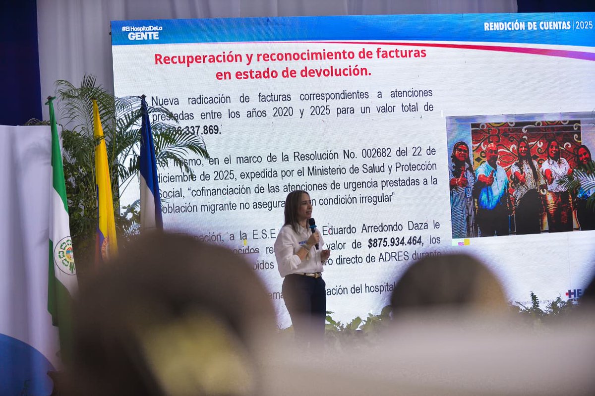 ErnestoOrozcoD's tweet photo. Con el Hospital Eduardo Arredondo Daza le estamos cumpliendo a nuestra gente. Atención Primaria en Salud (APS), humanización, vacunación y sostenibilidad, que permitió la adquisición de una Unidad Móvil Médico Odontológica para la atención extramural, dos ambulancias para Los Venados y Badillo, adecuaciones en centros y puestos de salud, dotación biomédica y la estructuración de importantes proyectos de infraestructura como el nuevo Centro de Salud Los Mayales.