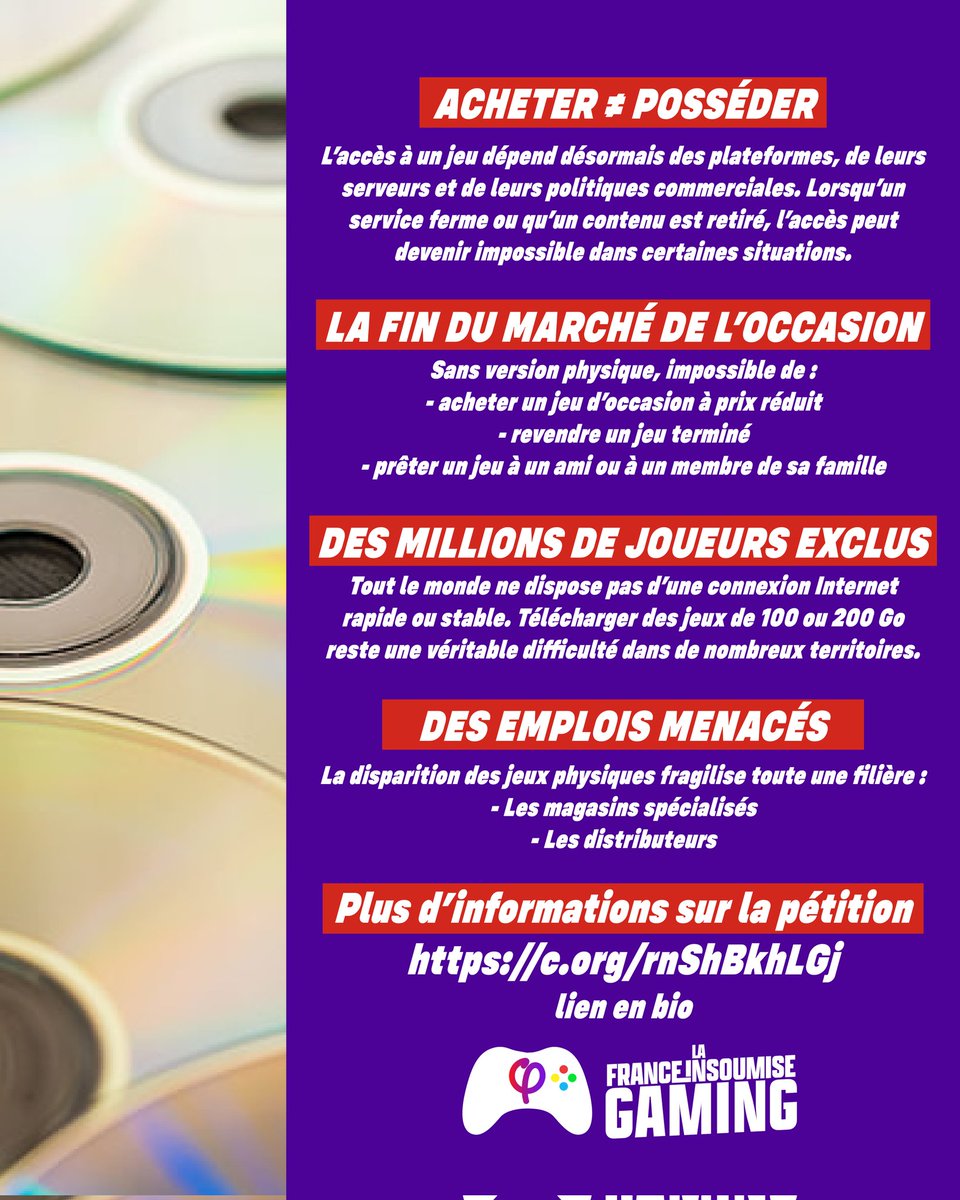 LFIGaming's tweet photo. 🔴 Notre pétitions a atteint les 4000 signatures en moins de 24h !
Sauvons le jeux video !
Il faut continuer, signez la petition, le lien est dans notre bio !
#gta6 #jeuvideo #videogame #playstation #petition https://t.co/HQhhhSimVT