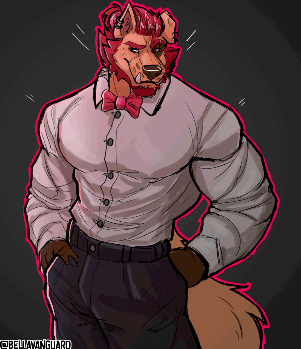bellavanguard's tweet photo. 🔥 Sexy Bartender🍷

Old personal art for my Fursona!
I hope you enjoy.

Please, Share and Likes are apreciated! 

#fursona #bara #sexy #furryart #furryartwork #furryfandom https://t.co/DGDHtrAIJi