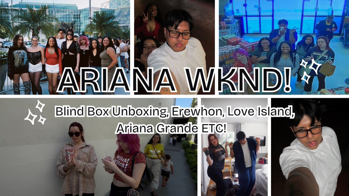 jayevalenciaa's tweet photo. COME ON THIS JOURNEY WITH ME! Ariana was out of this world and i wanted y’all to experience it as well!!!! 

https://t.co/oQha860juA https://t.co/KmlskDESbb