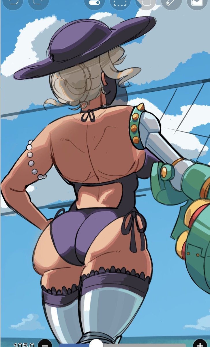 L_Solaria_'s tweet photo. hi grandma #Skullgirls https://t.co/i8LNkNFf0m