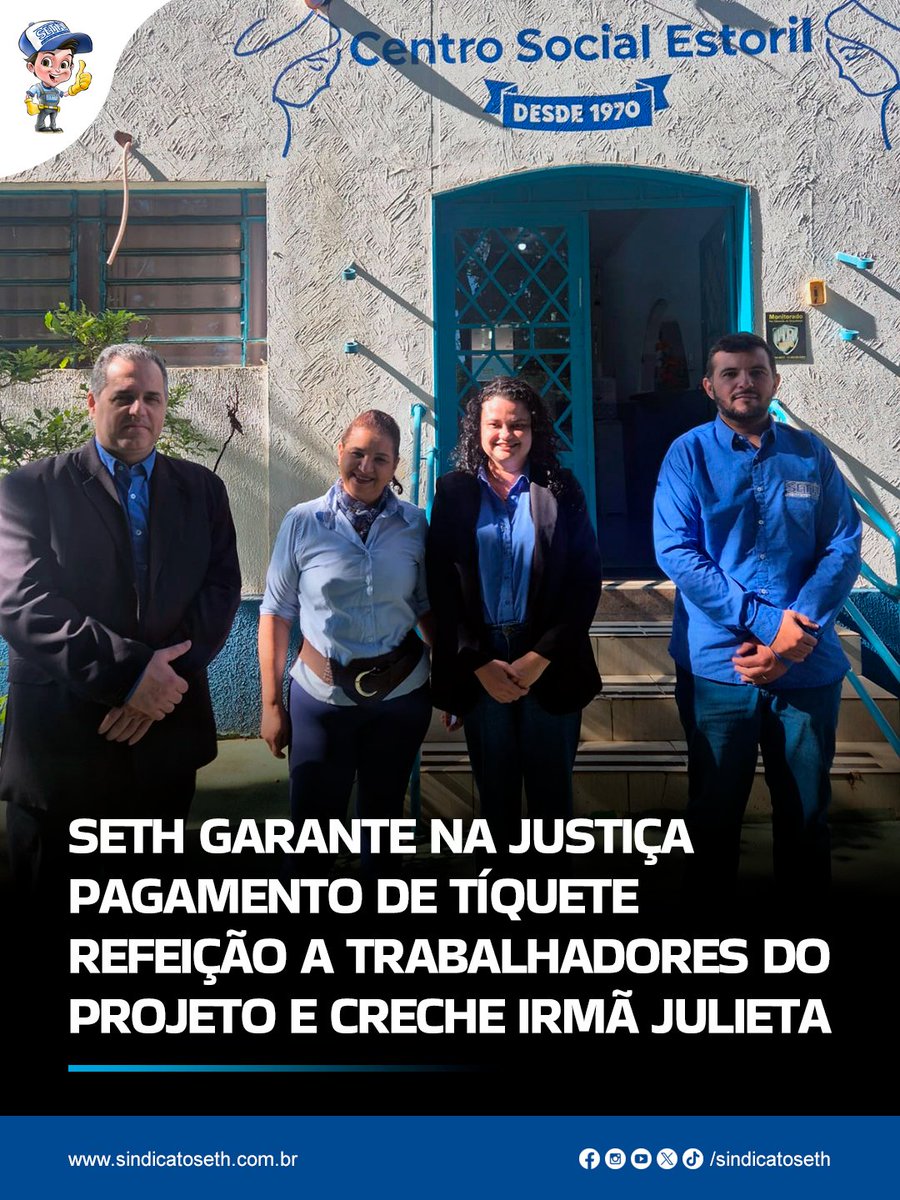 sindicatoseth's tweet photo. Na terça-feira (30), o SETH se reuniu com trabalhadores que atuaram entre fevereiro e agosto de 2017 no Projeto e Creche Irmã Julieta, do Centro Social Estoril, para prestar esclarecimentos sobre a ação judicial movida em defesa da categoria.

https://t.co/uaLRSpydAK https://t.co/DZUqj78AnR