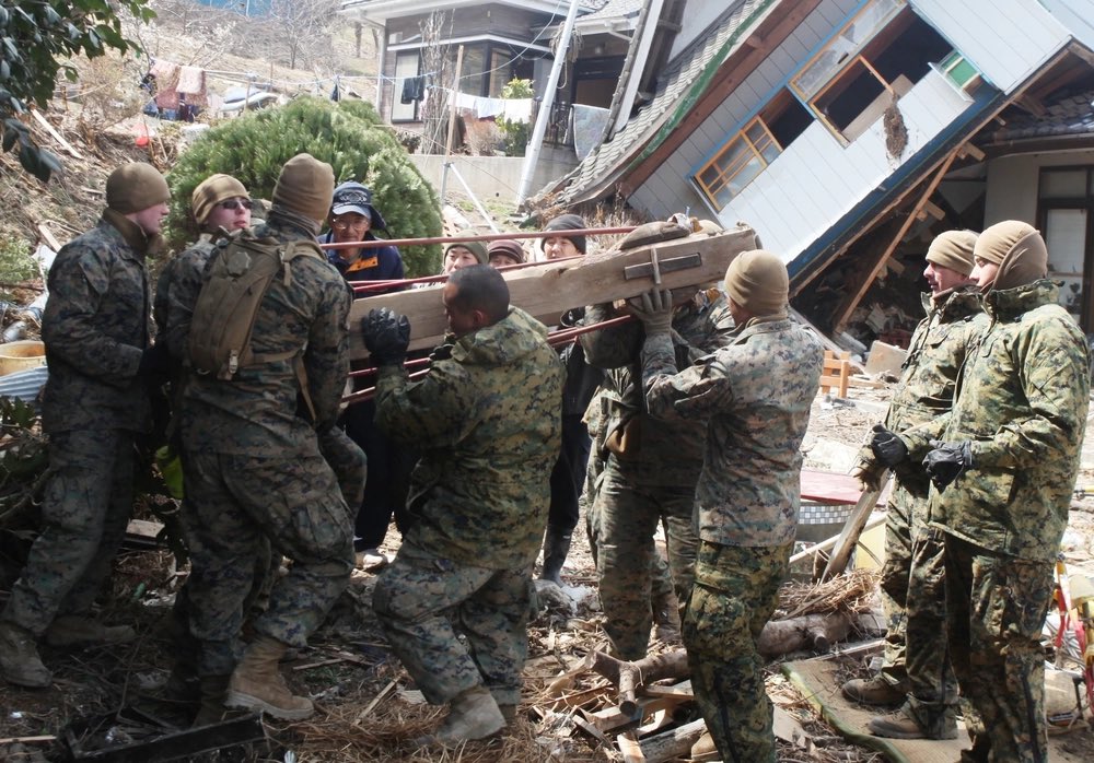 heisei_ramen's tweet photo. I gripe a lot about the occupation, but in honor of today, I want to bring up what America did for Japan 15 years ago.

Within hours of the 2011 quake and ☢️ threat, THOUSANDS of American Marines, CB’s, engineers and rangers were deploying to the heart of the disaster zone, repairing airstrips within hours, running aid convoys, diving under collapsing buildings and swimming through flood zones with possible live power shorts to rescue stranded Japanese children. They insisted on staying for months to help stand up disaster relief and distribute literal mountains of food aid from America. Japanese emergency services would ask for volunteers for hazardous jobs and Americans would literally JUMP in front of Japanese people, demanding to help however they could. Apparently almost all of the servicemen who participated were volunteers. No one who lived through the quake or those hellish months afterwards is ever likely to forget just how much American men and women put their muscles and necks on the line when a friend was in trouble.

I rag a lot on America, but I hope that Americans never forget just how special they are when the cards hit the table. The people of northeast Japan sure don’t.

Here’s to 250 years of one of the most weird and wonderful countries on Earth. May you rise to meet your challenges as much as you did Japan’s on that day in 2011. ❤️🇺🇸