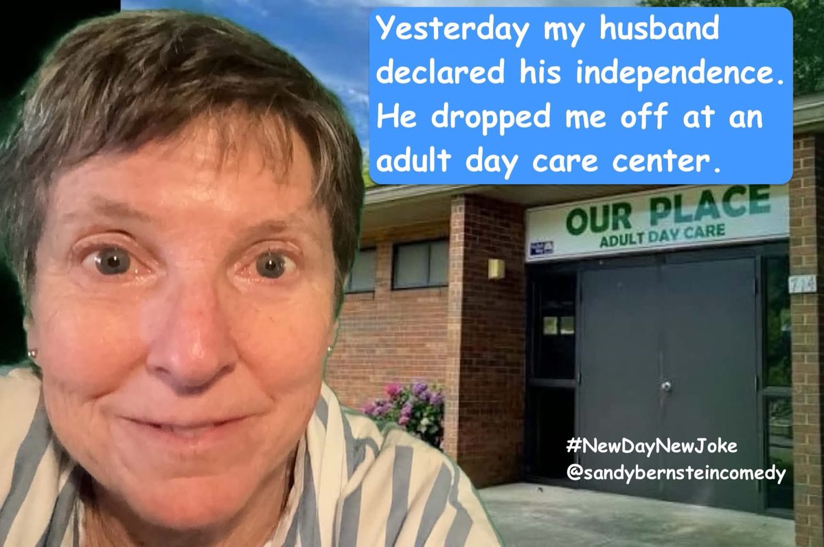 sandybcomedy's tweet photo. #newdaynewjoke #jokeoftheday #jotd #funnymemes #Write10Club #hotbreath #hotbreathpro #yourfavoritecoolaunt #jokes #comedy #standupcomedy #writerforhire #freelancewriter #comedyink #screenwritersguild #comedywriter #wordplay #hotbreathpod #onlygrans https://t.co/1uWeLrsrQp