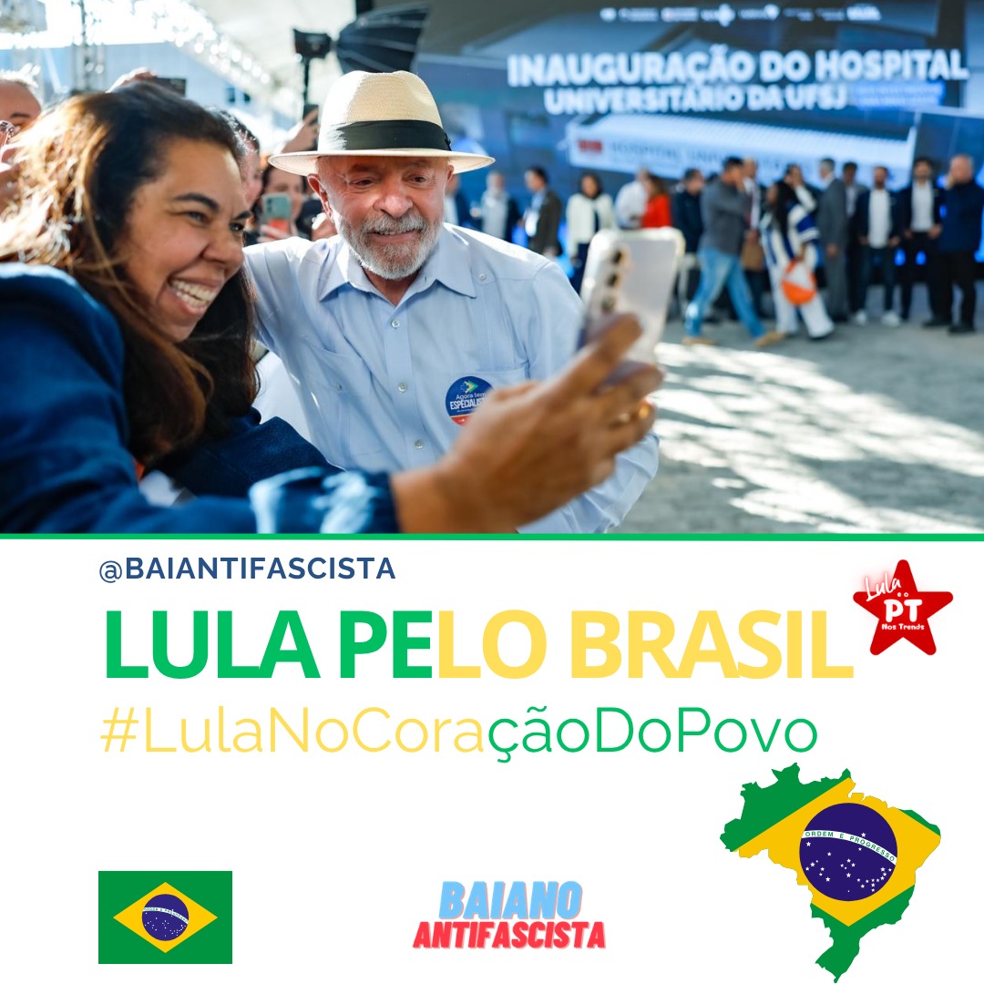 prudentemarlene's tweet photo. @Dry_ie @AmoraesBah @carlosgiannazi @STF_oficial @gilmarmendes @ICLNoticias LULA PELO BRASIL
#LulaNoCoraçãoDoPovo https://t.co/TG8ITLkdlB