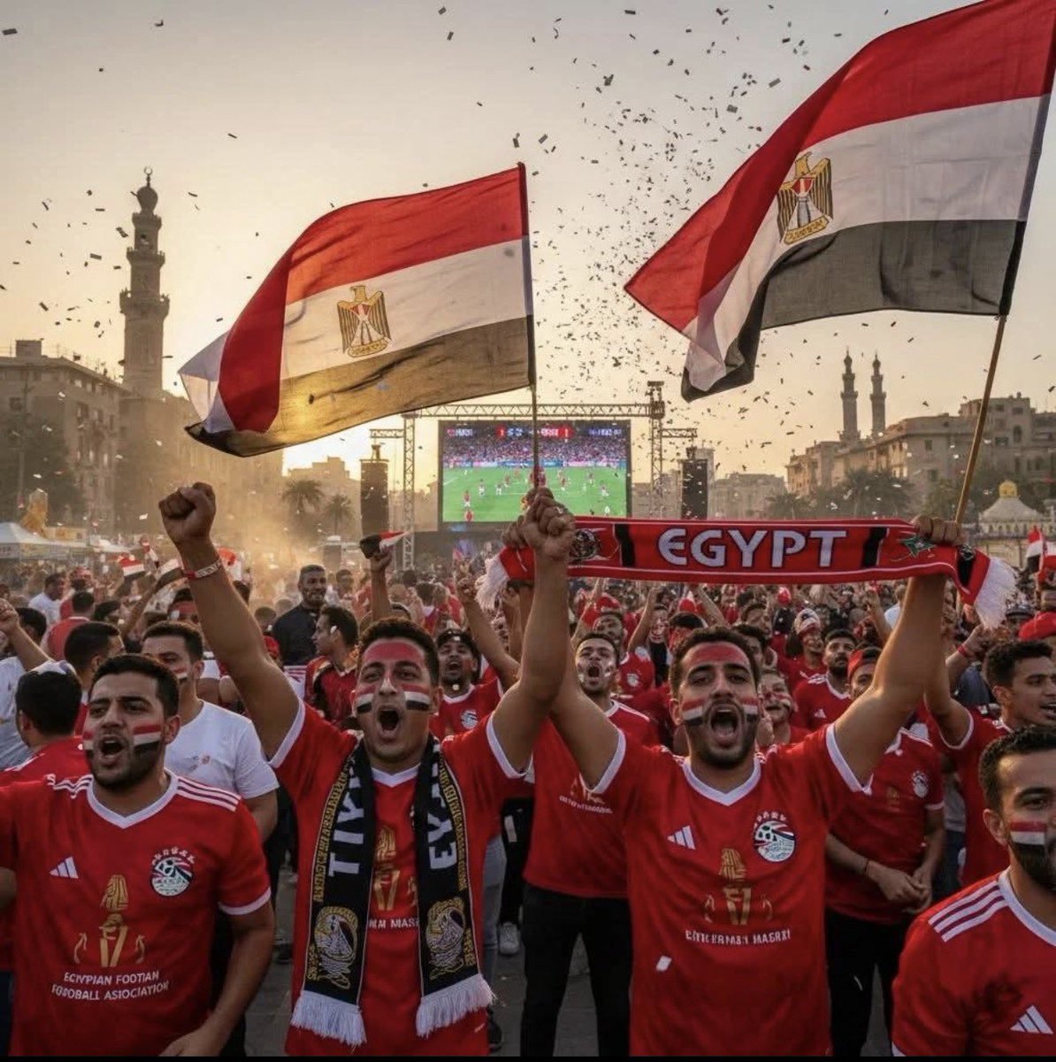 sameeralogaily's tweet photo. الفراعنة ولّعوها 🔥… وعملوها الرجالة
ألف مليون تريليون مبروك لمصر 
على الفوز المستحق أمام أستراليا! 

يا سلام على الروح، يا سلام على القتال، 
يا سلام على الأداء اللي يرفع الرأس. 
هذا هو منتخب الفراعنة 
اللي يعرف كيف يكتب التاريخ 
عندما تحضر العزيمة والإصرار.

مبروك لأم الدنيا 🇪🇬… ومبروك لكل العرب 
فرحة مصر اليوم فرحة عربية، 
وانتصار يرفع الرأس.

كل التحية للأبطال، 
وللجهاز الفني، 
وللجماهير المصرية الوفية 

من نصر إلى نصر بإذن الله…و #القادم_أجمل. 

وكل الأمنيات والدعوات لأسود الأطلس 🇲🇦 
وبالتوفيق في مشواره القادم، 
بإذن الله نفرح بهم كما فرحنا اليوم بالفراعنة.

#مصر #المنتخب_المصري #الفراعنة #المغرب #أسود_الأطلس #العرب #كأس_العالم #تحيا_مصر
#مونديال2026 #كرة_القدم #العرب #أستراليا #يلا_يا_مصر 

#Egypt #EgyptNT #Pharaohs #WorldCup2026 #FIFAWorldCup #Football #Soccer #EgyptWins #TeamEgypt #AfricanFootball #CAF #FootballFans #WorldCup