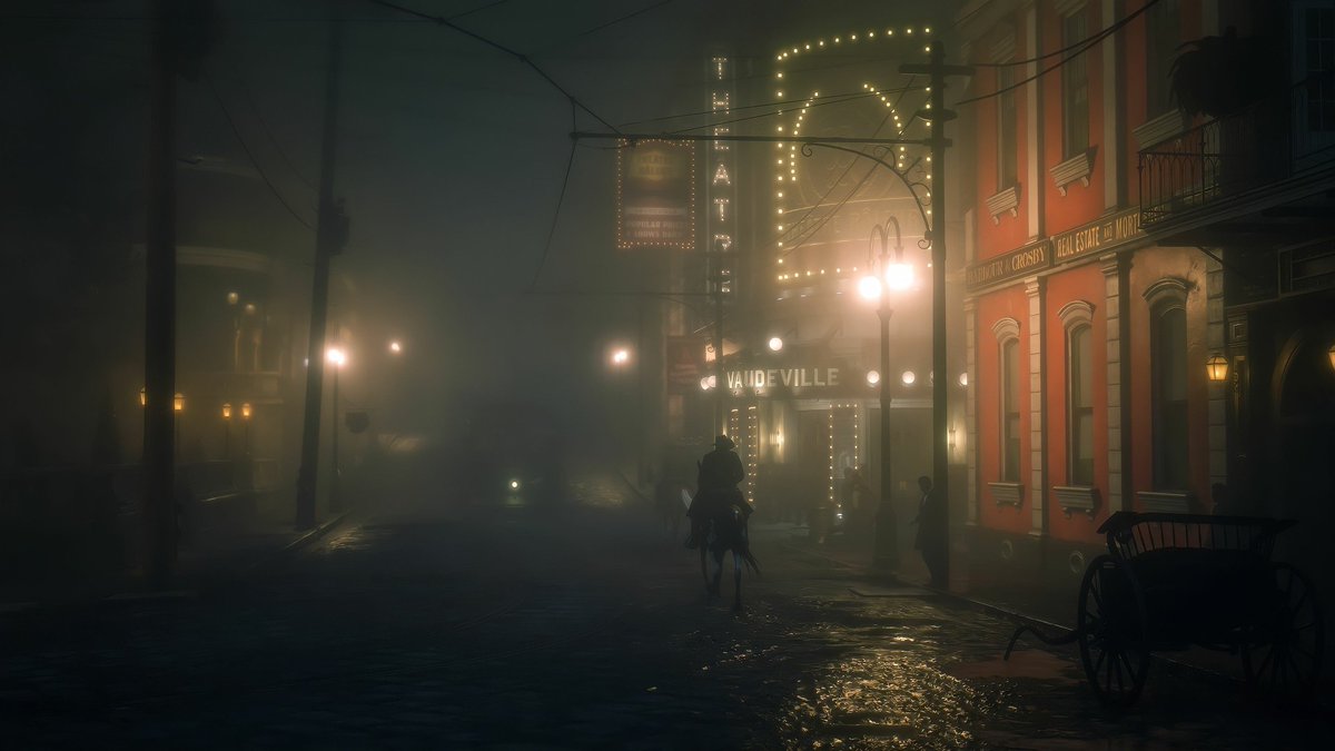 Centralgtabr's tweet photo. GTA 6 pode superar, mas poucas experiências são tão boas quanto a de andar por Saint Denis de noite no RDR 2! 🥹🔥

Uma das cidades mais lindas no mundo dos jogos! ❤️ https://t.co/T6PFMcICkP