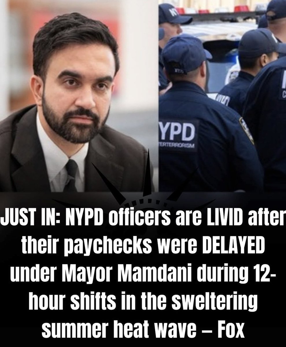 Capt1523's tweet photo. @NYCMayor 
Are you delaying YOUR salary or just the people who protect the city? Pay the #NYPD their salaries you fucking lowlife. https://t.co/WnJjiW3GT6