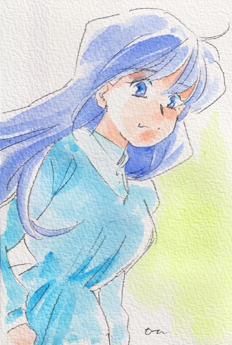 おはようございます、過去絵。水彩も好きな色合いばかりで手詰まりになっているのでなんとかしたい