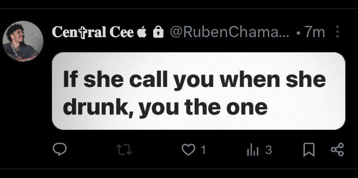 veryloudohn's tweet photo. What if the other nigga didn't pick up? https://t.co/ouDcCiQjYL