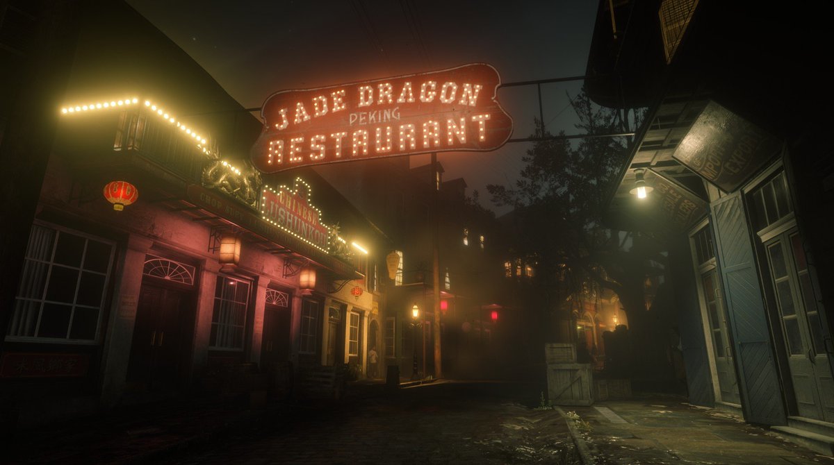 Centralgtabr's tweet photo. GTA 6 pode superar, mas poucas experiências são tão boas quanto a de andar por Saint Denis de noite no RDR 2! 🥹🔥

Uma das cidades mais lindas no mundo dos jogos! ❤️ https://t.co/T6PFMcICkP