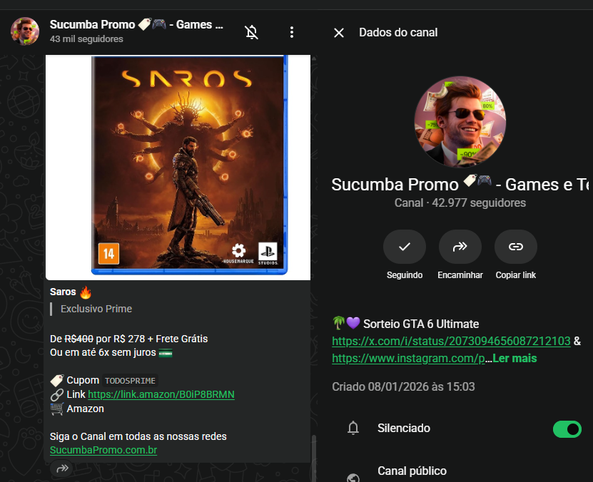 games8bits's tweet photo. @SucumbaGames Vamo q vamo, vou precisar comprar o videogame mesmo em https://t.co/YqKqsWDkUM