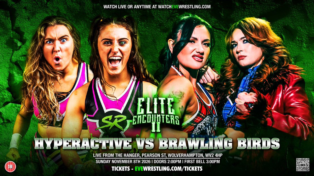 WillOspreay's tweet photo. Match announcement - NOV 8th

The Hanger, Wolverhampton.

The Brawling Birds Vs HyperActive

@ProWrestlingEVE 
🎟️ https://t.co/vs5gwBS9zF https://t.co/YxVetvE6b3
