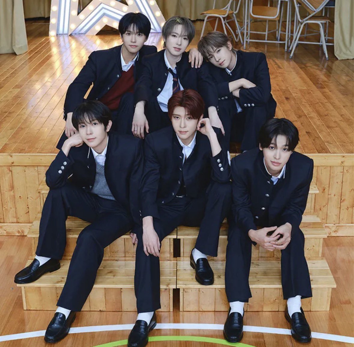 kiminowish's tweet photo. NCT WISH will be performing with Tetsuya Komuro 🫨🫨

From Model Press 
🔗 https://t.co/5FnQgb2e65

Tetsuya Komuro, the legendary hitmaker who debuted with TM NETWORK in 1984 and has produced countless hit songs, will be appearing on THE MUSIC DAY for the first time in 10 years.

His remake of TRF's hit song BOY MEETS GIRL, which he originally wrote and composed, comes 32 years after its release. The song will be performed in a special collaboration with the rising K-pop idol group NCT WISH.