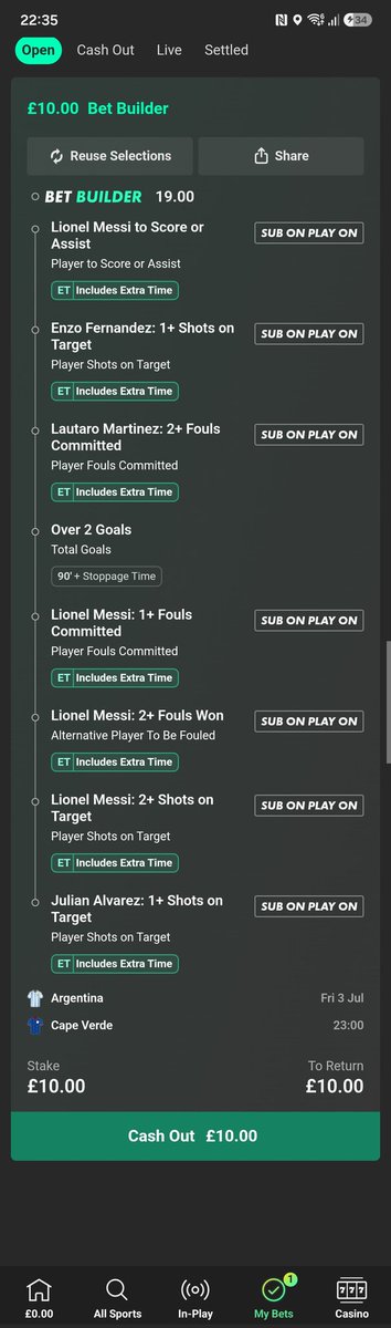 D_nFuller's tweet photo. @bet365 19/1 but saying return is only £10?
Why is this? What have I done wrong here? https://t.co/xBRbFKyoEg