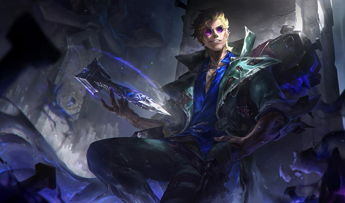 Drututt's tweet photo. Idc if he is broken as fuck, Locke has been one of the most fun i've ever had playing league of legends, what a satisfying gameplay loop. For sure 2nd favourite champion to play after Akshan. Few tweaks and he will be one of the best additions we had to the roster in years https://t.co/nheIwFcsCE