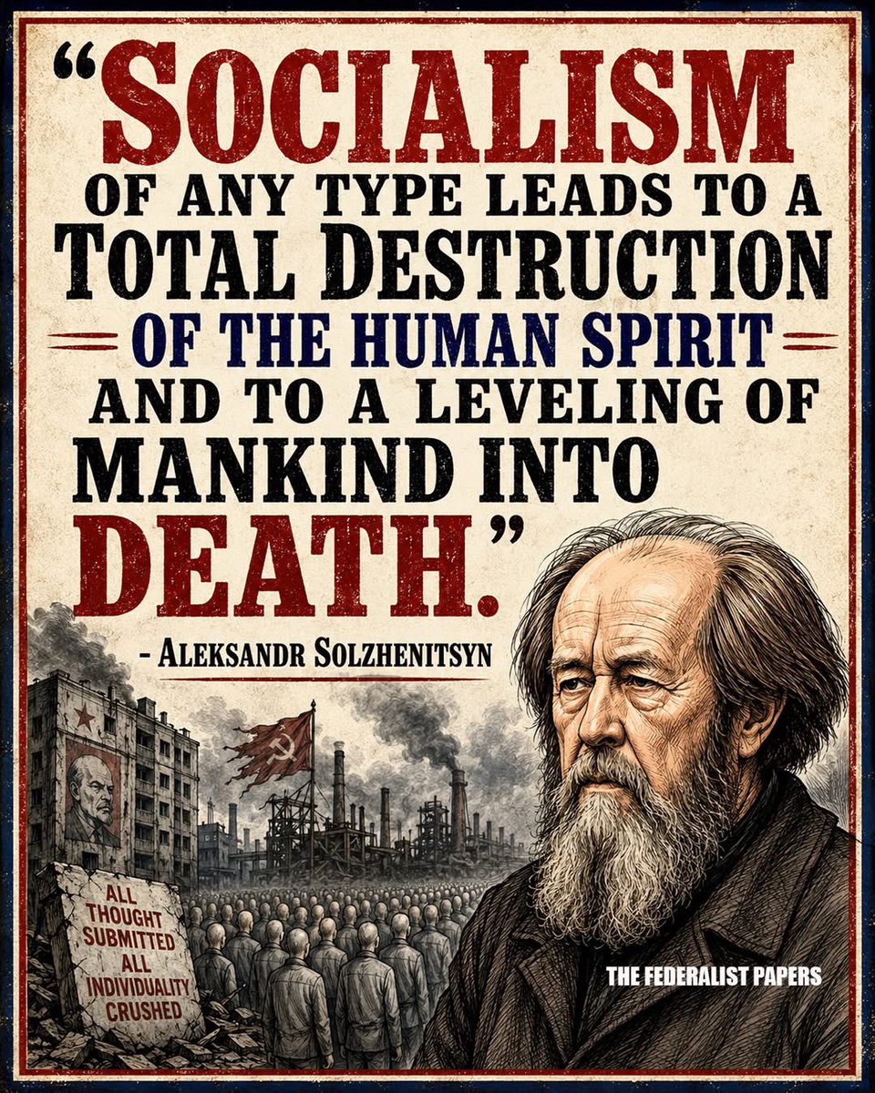 ToniLL22's tweet photo. Socialism aka Communism has Never worked out and it will Never Will! 🔥🔥🎯🔥🔥 https://t.co/t7B7fnCEpF