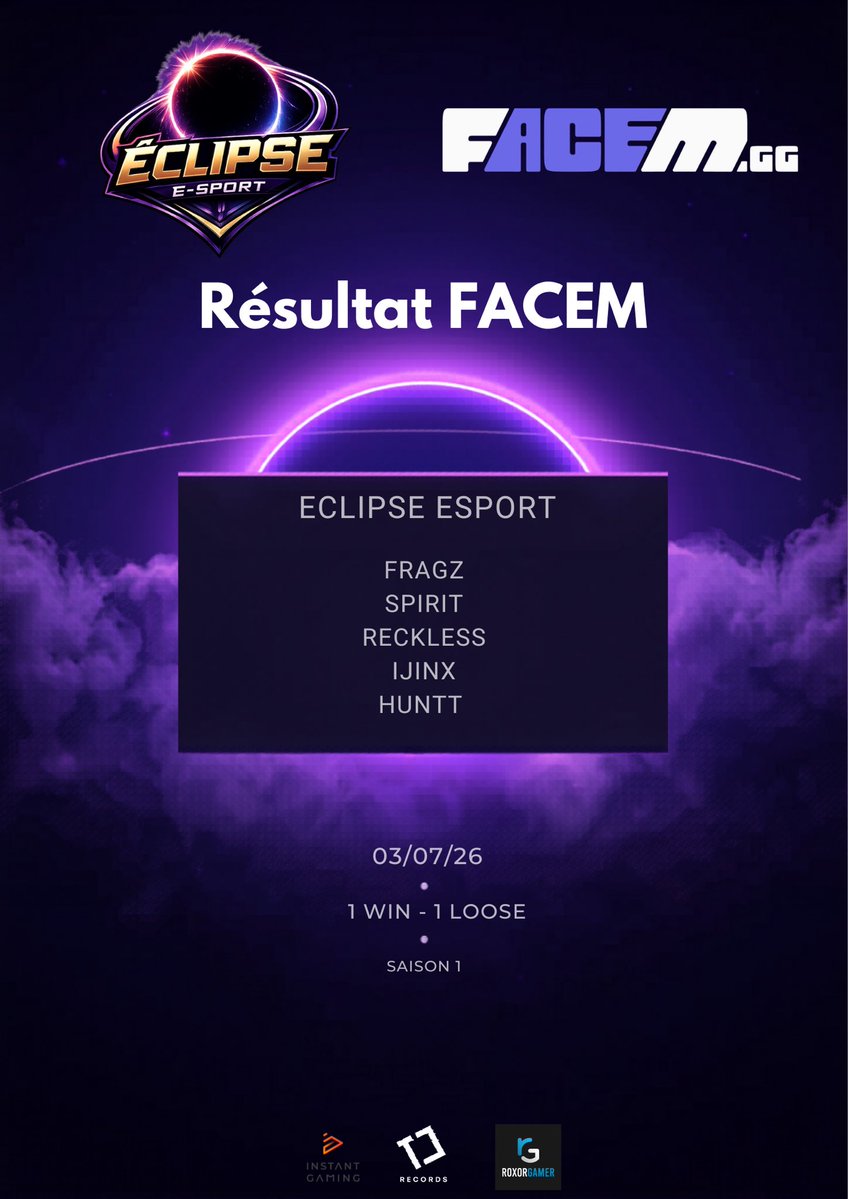 Éclipse e-sport tweet media