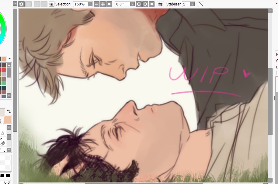 mk9min's tweet photo. hi I'm back #destiel #fanart https://t.co/B4iE66aryr