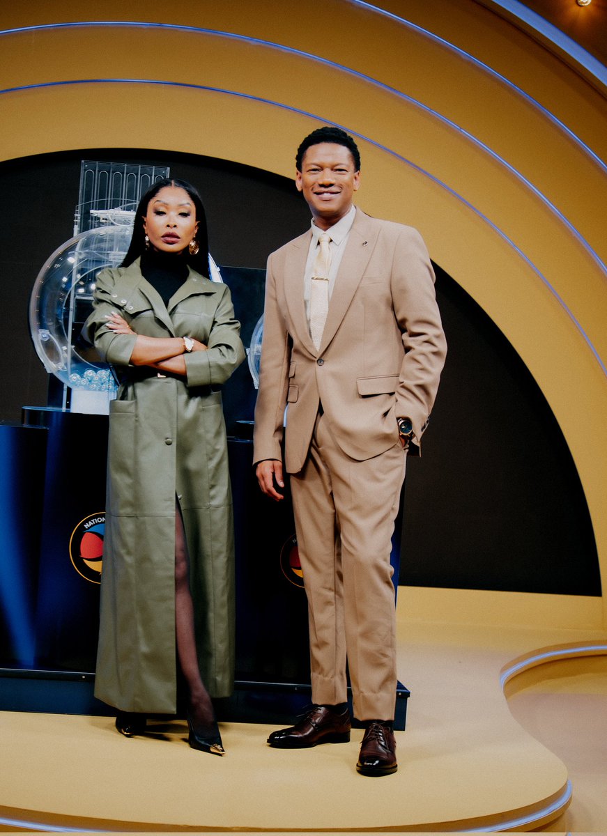 ProVerbMusic's tweet photo. Changing lives one Powerball draw at a time alongside the unmistakable sis @MbauReloaded
#SANationalLottery
#PowerballSA https://t.co/sDxFbFpXYh