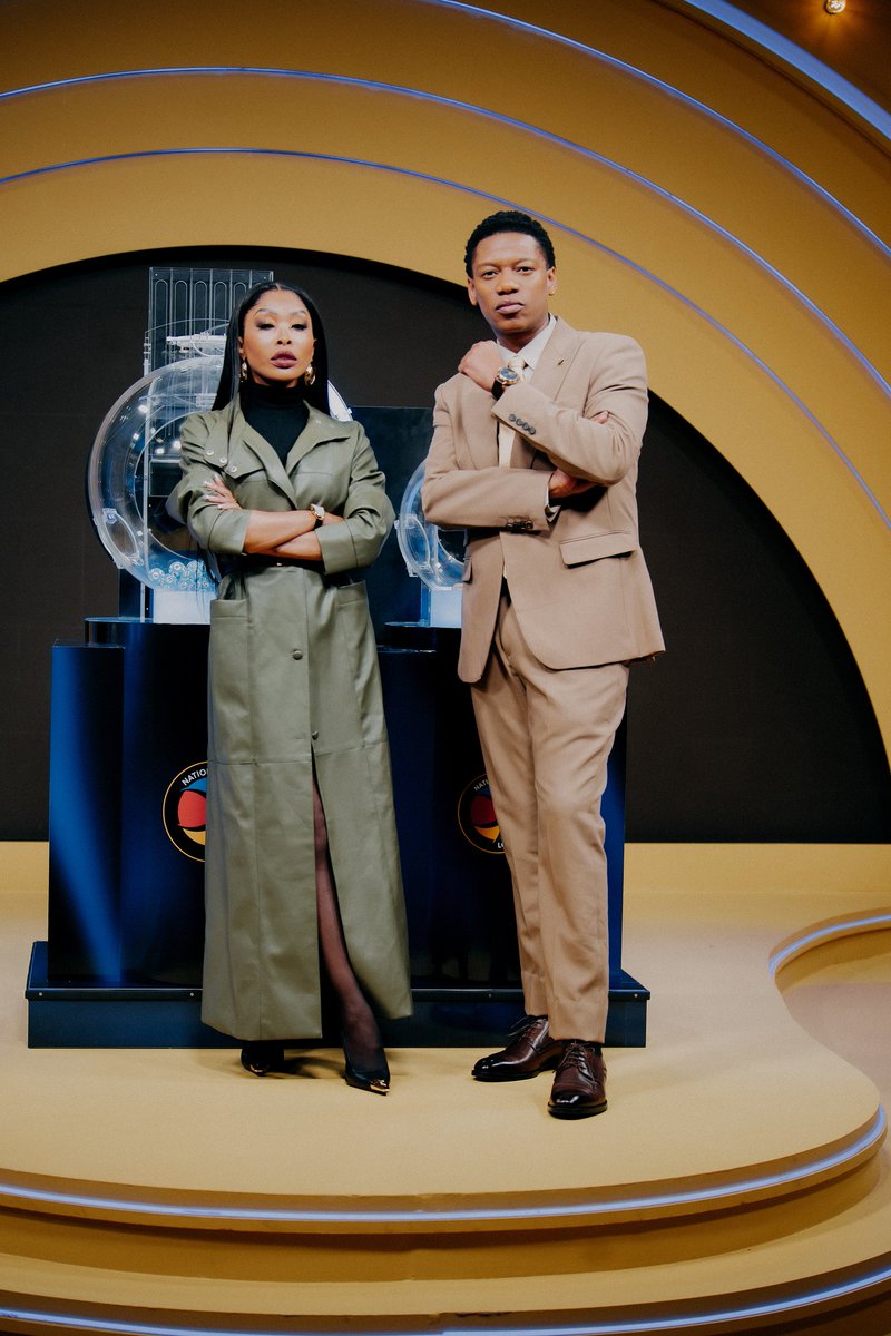 ProVerbMusic's tweet photo. Changing lives one Powerball draw at a time alongside the unmistakable sis @MbauReloaded
#SANationalLottery
#PowerballSA https://t.co/sDxFbFpXYh