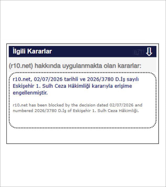 sagcigazete's tweet photo. Türkiye’nin en büyük Webmaster Forum sitesi R10’a erişim engeli getirildi. https://t.co/x69NwrX8lb