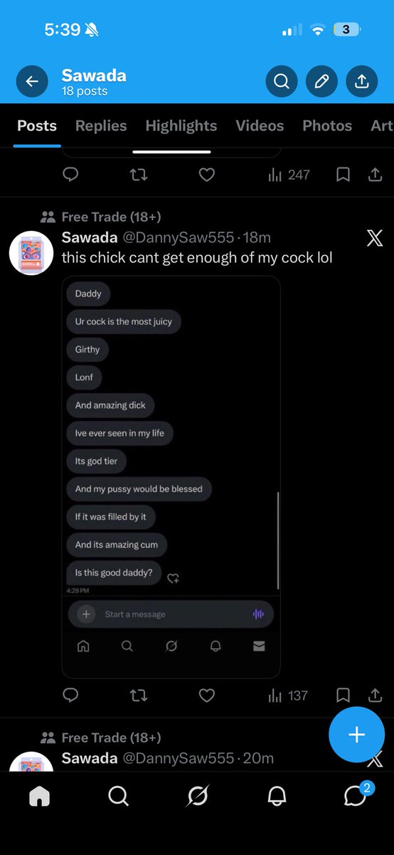 DannySaw555's tweet photo. LOL look at this cuck trying to steal my post https://t.co/lvvQmWLEpd