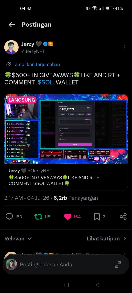ir_one_ly's tweet photo. @JerzyNFT DZdxLRhYxSnXazNav5xEMJmRSYUiyDYWWHjo8uynPV6Y https://t.co/bsFW41sPwy