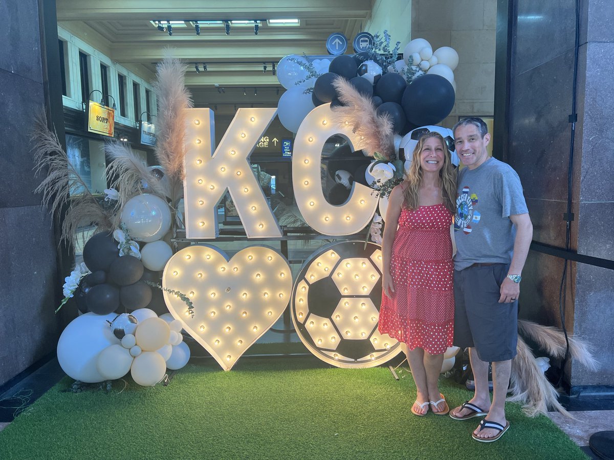 Patty4MO's tweet photo. Kicked off the holiday weekend at Fan Fest. ⚽️Fantastic turnout and enjoyed welcoming our international visitors. Cooled off at Union Station filled with soccer spirit &amp; local shops. #FIFAFanFestival #WeAreKansasCity #WeAre26 #FIFAWorldCup #SoccerCityUSA https://t.co/cVQltGlenf