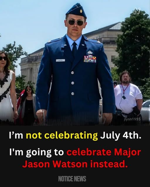 espinola51422's tweet photo. Notice News
YES: Major Jason Watson stood on the Capitol steps in uniform and said Trump and Vance should be impeached. He was arrested minutes later.
DC prosecutors just confirmed: no case will be filed. He's being released.
His legal defense fund has raised over $139,000 — from strangers who wanted to make sure speaking the truth didn't cost him everything.
The Air Force still hasn't said whether he'll face internal discipline. But the government just admitted it had nothing to charge him with.
