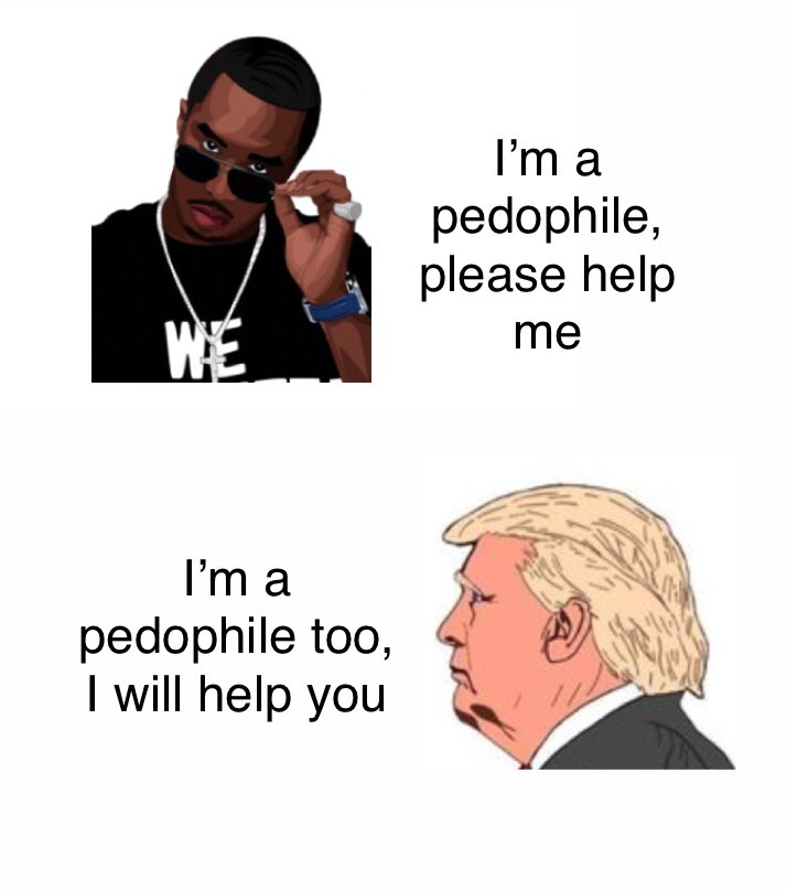 marionumber4's tweet photo. Trump when he frees Diddy https://t.co/5S9lh4tFcm
