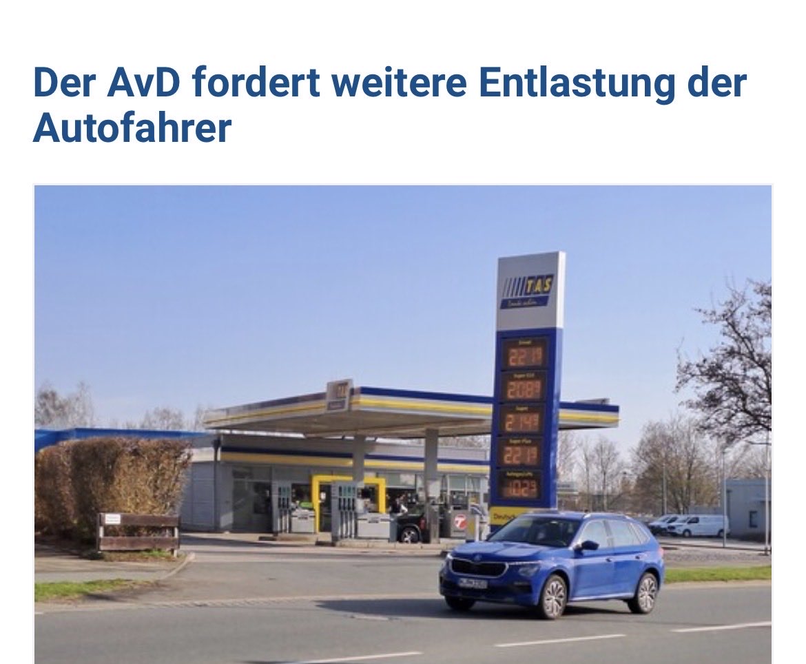 auto_medien's tweet photo. Der Automobilclub wünscht sich nach dem Ende des Tankrabatts mehr Markttransparenz und stärkere Kontrollen. Mobilität muss bezahlbar bleiben. Auch ein Preisdeckel kann helfen.

Hier mehr lesen: https://t.co/N9t4wcE3M1

#automedienportal #automobile #autonews #auto #tanken #preise #preisdeckel #avd